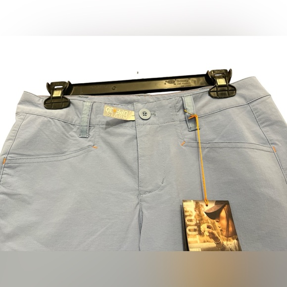 Orvis Women’s Trout Bum Shorts Size 4 Light Blue UPF 30 Blocks 97% Sun Outdoor - Picture 4 of 11